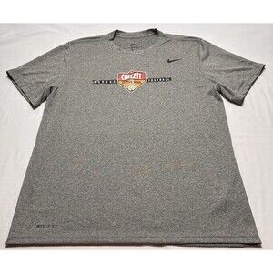 Purdue Football Nike Short Sleeve Shirt Size Large Grey Cheez It Citrus Bowl